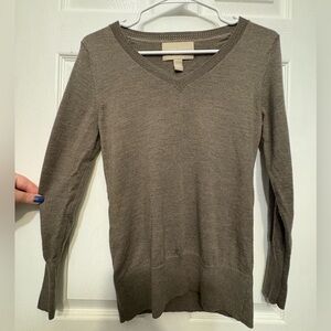 Banana Republic brown merino wool sweater